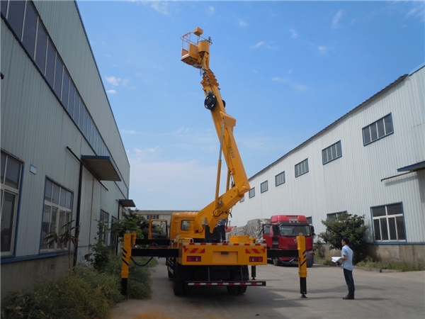 國六東風天錦38米高空作業(yè)車